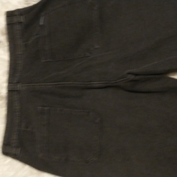Woolrich women's size 8 cotton/spandex black jeans - Picture 7 of 8